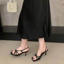 Women Heeled Sandals - 銀色 - 查看 6