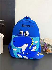 Customized Backpack With Personalized Name Or Holiday Message. Customize Your Own Backpack. Fashionable, Cute, Kawaii And Versatile Multi-Pocket Unicorn Dinosaur Three-Dimensional Printed This Is A Lightweight Backpack, Very Suitable For Girls - Suffix - View 5