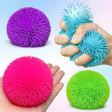 1/4 piezas Bolas sensoriales de colores para apretar, juguetes antiestrés, juguetes sensoriales y juguetes de apretón para bolsas de regalos, recuerdos de fiesta, juguetes para apretar, juguetes sensoriales, recuerdos de fiesta, regalos de cumpleaños