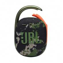 JBL Clip 4 便携式迷你蓝牙音箱无线扬声器，大音量和强劲低音，IP67 防水防尘，适合家庭、户外和旅行的扬声器，原装 JBL