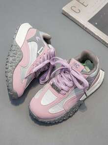 1 Pair Children's Casual Outdoor Sports Shoes, Lightweight & Comfortable, Soft Shock-Absorbing Non-Slip Soles, Kids Running Shoes Suitable For Daily Wear, Running, Hiking, Walking And Other Outdoor Activities, All Season