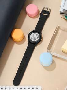 POMAR 2025 New Student Sports Fashion Simple Night Light Waterproof Alarm Clock Student Electronic Men's And Women's Watch
