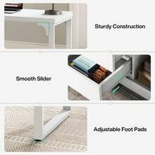 Tribesigns Desks & Workstations - White - View 7