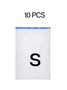 1/10 piezas Bolsas de compresión al vacío, Bolsas de almacenamiento al vacío, Bolsas con cremallera al vacío, Bolsas de equipaje de ahorro de espacio, Sacos de compresión de viaje, Organizadores de prendas plegables, Bolsas de almacenamiento de armario para ropa, ropa de cama, ropa de invierno - 75% de ahorro de espacio, a prueba de humedad, resistente a insectos