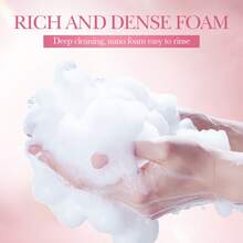 1块玫瑰蜂蜜香氛洁面皂，深层清洁，丝滑不干燥，控油，含烟酰胺，清洁不干燥，洗后不紧绷，持久留香，可用作洁面皂、沐浴皂、卸妆皂，手工皂，适合所有肤质。 - 彩色 - 查看 9