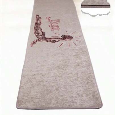 Made In Turkey – 60x200 Cm Yoga Mat | Washable, Non-Slip Fitness & Pilates Mat | Comfortable & Durable For Home Workouts
