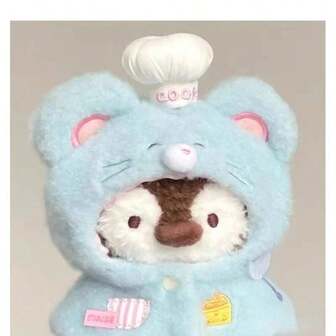 10cm Peluche de Rata, Conejo, Gato, Gizmo, Koala - Reemplazo de Ropa