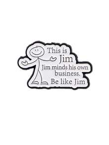 1PC Funny Humor Sarcastic "This Is" Lapel Pins For Backpacks Brooches For Women Quotes Enamel Pin Fashion Jewelry Accessories Gift - Brooch - View 11