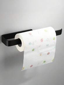 Soporte autoadhesivo de uso múltiple para toallas y rollos de papel - Característica de instalación sin taladrar para accesorios de baño y cocina, perfecto como anillo de toalla montado en la pared y portarrollos de papel en escenas de organización del hogar