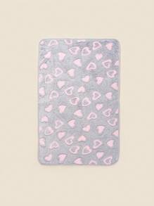 Esta manta ligera, transpirable, lavable y acogedora para mascotas está hecha de fibra de poliéster, adecuada para que la usen gatos y perros pequeños en las temporadas de otoño e invierno. - Gris - Ver 7