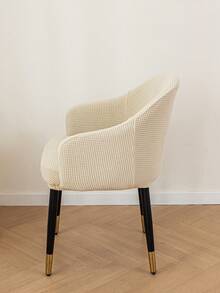 1件装 玉米绒 高扶手套 现代简约弧形高背扶手套 弹力椅套 舒适亲肤 易保养 防尘防猫爪 全包围靠背一体式 现代涤纶活动椅套 适用于居家、办公室、电脑及酒店 四季皆宜 - 米色 - 查看 5