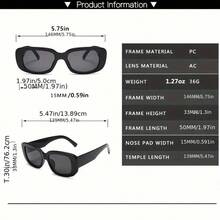 20 件复古方形眼镜，经典方形镜框，男女皆宜，尽显奢华，适合新娘送礼会、婚礼、圣诞节、新年、情人节、单身派对、摇滚主题派对礼物（男女通用）、情人节装饰、婚礼宾客回礼、伴娘礼物、毕业装饰 - 彩色 - 查看 6