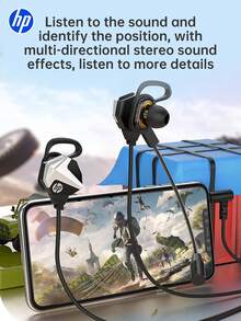 HP 有线耳塞，[超清晰通话无噪音] 耳机耳塞有线 3.5 毫米，入耳式耳机带麦克风，兼容 /iPad/Android/笔记本电脑/PC - 白色 - 查看 7