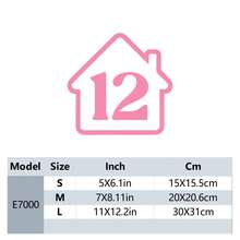 1 pieza Pegatinas personalizadas para etiqueta de número de casa, etiqueta de dirección, etiqueta personalizada para usar en botes de basura, entrada de la puerta, decoración del hogar, artículos esenciales del hogar, decoración navideña, renovación otoñal del hogar