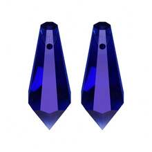 5个/包 14*38mm 单孔锥形悬挂配件,适用于DIY窗帘、窗饰、照明、烛台、阳光捕捉器 - 14*38mm中南柱(5顆) - 查看 31