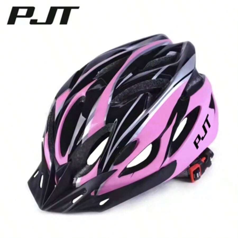 PMT Lightweight Cycling Helmet Comfort Lining Hollow Riding Head Protection Bicycle MTB Helmet Carbon Pattern Bike Helmet