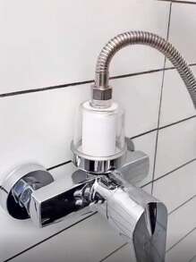 1 件家用淋浴喷头水龙头过滤器，颜色随机