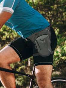 Multi-Functional Outdoor Adventures Zippered Waist Pack - Adjustable Thigh Belt, High Capacity, Durable For Travel Gear Storage, Utility Belt Bag|Sporty Waist Bag|Secure Zipper Closure, Riding Equipment, Motorcycle Accessories - A - View 3