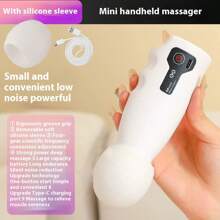 Professional Muscle Massage Gun, Electric Massager For Muscle Relaxation, Portable Mini Massage Gun With 4 Speed Adjustment, Rechargeable Via USB, Suitable For Body, Legs And Waist Massage