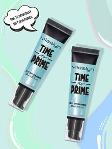 MISSLYN-TIME TO SILKY HYDRATING SKIN PRIMER 30ml, Face Makeup,For Smoothing Skin & Gripping Makeup, Moisturizes , Brand Beauty Makeup, Face Paint Cosmetic, For Women & Girls, Perfect For Winter, Ideal For Y2K, Fancy Fashion, Suitable For Birthday, Best Gift, Valentine's Day Gifts, Party Ready, New Year Gift, Best Color,Vegan & Cruelty-Free - Blue - View 9