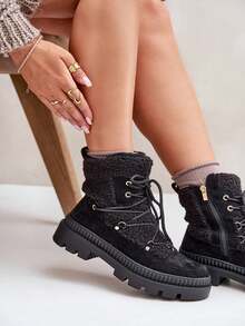 Women's Fashion Versatile Casual Commute Ankle Boots