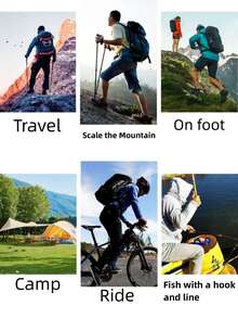 1 pezzo di fibbia in lega di alluminio per arrampicata, fibbia multifunzionale per arrampicata con serratura, gancio per zaino in lega di alluminio, portachiavi da uomo