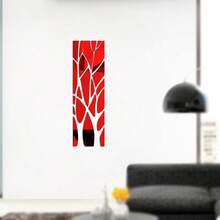 1 PIEZA Árbol genealógico 3D, Juego de calcomanías de espejo acrílico DIY - Pegatinas de ramas de árbol modernas para la pared de la sala de estar/dormitorio - Decoración del hogar para despegar y pegar - Regalo perfecto para recién casados/abuelos/propietarios de viviendas - Excelente para el estreno de casa y celebraciones de aniversario Decoración de la habitación Decoración de pared Decoración de sala de estar Espejo de pared Espejo de pared Espejo para la habitación Decoración del baño - Multicolor - Ver 8