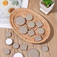 4Pcs SelfAdhesive Chair Fittings Slider Pads Furniture Sofa Floor Mat Anti-Abrasion Leg Feet Bumper Damper Chair Table Protector