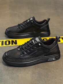 男士百搭休闲运动鞋，简约一脚蹬鞋，防滑，适合所有季节 2000 年代风格 - 米色 - 查看 3