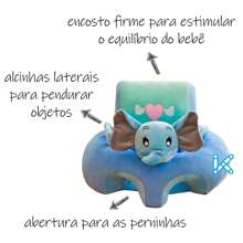 Baby Support Cushion Infant Seat - Blue - View 2