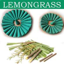60/100/200 piezas Incienso de citronela de limón, fragancia de larga duración adecuada para el hogar, habitación, hotel, casa de té, estudio de yoga, al aire libre, regalo festivo, portátil