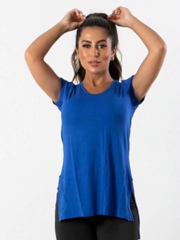 Blusa Sobre Legging Fitness Tapa Bumbum Lisa Feminina Academia