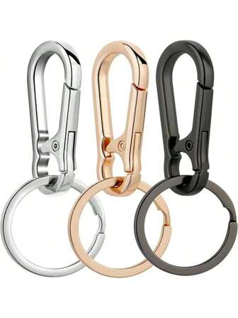 1 件金属钥匙扣钥匙圈钥匙链夹收纳盒，适用于家庭、汽车钥匙、钥匙查找器，适用于男女汽车配件可爱哥特 Y2k 万圣节配件教师节圣诞节礼物创意包袋配件挂绳带身份证夹汽车配件包饰