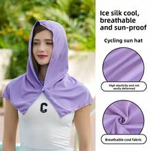 1 Set Of Multi-Color Plaid Polyester Cooling Headband, Cycling Cap, Sweat-Absorbing, Cooling Neck Gaiter, Cooling Shawl, Quick-Drying Towel. Sunscreen, Heat Insulation, Cool In Summer, Suitable For All Seasons, Warm, Prevent Sunburn, Ideal Gift For Holidays And Parties!