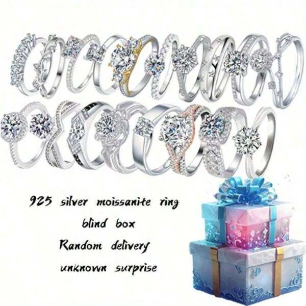 Surprising High-Quality Jewelry Blind Box Gifts, Various Styles, Randomly Delivered One Piece, Full Of Surprise And Mystery, Perfect For Giving As Gifts To Interesting Friends, Attending Holiday Parties, Family Gatherings, Graduation Parties And Other Important Occasions.Come And Experience The Surprise Fun Brought By Mystery!
