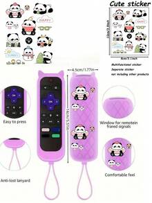 Ốp điều khiển từ xa TV cho điều khiển Roku TV/Điều khiển đơn giản Roku/Điều khiển giọng nói Roku dùng cho văn phòng, nắp pin điều khiển giọng nói, vỏ silicon đa năng phát sáng trong bóng tối, không bao giờ làm mất nắp pin, tương thích rộng rãi, nhiều màu sắc, vỏ có thể phát sáng trong bóng tối. Bảo vệ toàn diện, liền mạch, cách nhiệt chống mài mòn, thích hợp cho ngày lễ tình bạn, cún cưng, lễ hội hóa trang, trang trí tiệc tùng. - Nhiều màu - Xem 19