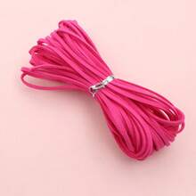 10m 2.5mm 扁平仿麂皮編織繩，韓式天鵝絨皮革繩，DIY項鍊珠寶製作材料 - rope cords - 查看 5