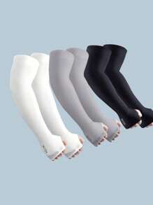 1 زوج و3 أزواج من أكمام الذراع للرجال والنساء ذات خاصية حماية من الأشعة فوق البنفسجية والضغط والعزل، أكمام تبريد جديدة للشمس لكرة القدم والغولف والكرة الطائرة أكمام ضاغطة لعيد الميلاد