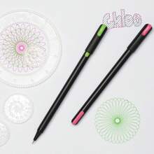 Pentonic Gel Pens, 24 Count, Mixed Pack (12 Assorted Color Pens, 12 Glitter Pens), Medium & Fine Point, Smooth Writing Journaling (1002355)