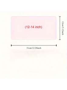 2 Piece Of Silicone Keyboard Protective Film, Suitable For 12-14 Inch Laptops, Waterproof And Dustproof Cover, Easy To Clean, Flexible Film, Dustproof Keyboard Film | Flexible Keyboard Protective Film | Durable Keyboard Film - 粉色 - 查看 3