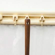 WORTHBUY 304 Turner de acero inoxidable con de madera resistente al calor largo cucharón de sopa espátula utensilios de cocina H5XW - Cucharón marrón oscuro - Ver 10