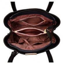 Small Adjustable Side Crossbody Chest Bag - 鏽棕色 - 查看 7