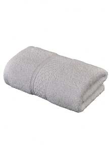 1pc/4pcs Set Of Modern Solid Color Cotton Towels, Super Soft, Highly Absorbent, Quick Drying, Standard Size Face Towels, Lightweight, Non-Shedding, Suitable For Sauna, Durable Bathroom Accessory, Elegant Gift