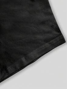 Stylish Women's T-Shirt Square Star Shirt With Crescent Moon Print New Arrival 100% Cotton T-Shirt Loose Oversized Plus Size T-Shirt - 酒紅色 - 查看 5