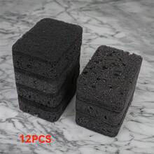 20Pcs Durable Black Scrubber Sponges - Multipurpose Kitchen Bathroom Cleaning Sponges For Dishwashing, Pots, And BBQ Tools, Non-Stick Oil, Outdoor Barbecue Cleaner