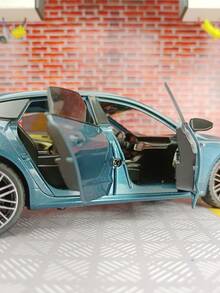 YCMODEL 商务轿车仿真合金车模，车身采用锌合金材质，两侧可开启，前引擎盖和后备箱门也可开启。车模具有仿真音响、灯光功能，细节丰富，做工精细，品质优良，适合收藏，也适合作为生日礼物送给朋友。 - 彩色 - 查看 13