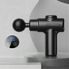 Mini Portable Massage Gun Deep Tissue,Percussion Back Massager Gun For Athletes Muscle Massage Gun For Pain Relief With 8 Massage Heads & 20 Speeds
