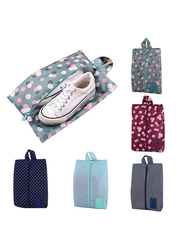 1 pièce Sac de rangement de voyage portable et imperméable, sac à chaussures, organisateur de placard, sac de rangement de plage, sac à jouets, sacs de tri de chaussures, sacs organisateurs