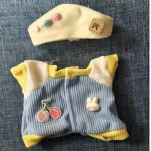 17 厘米毛绒布布娃娃衣服，布布坐姿派对服装套装，适合第 1 代和第 2 代 - 彩色 - 查看 7