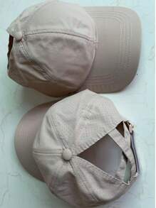 1pc Quick Drying Ponytail Baseball Cap, Sun Protection Cap, Women's Sports Cap, Camping Cap, Hiking Cap - Multicolor - View 13